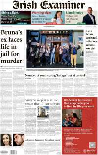 Portada de Irish Examiner (Ireland)