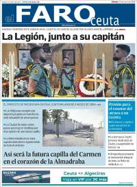 Portada de El Faro de Ceuta (Spain)