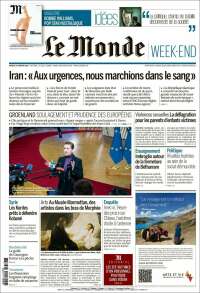 Portada de Le Monde (France)