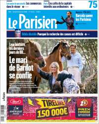 Portada de Le Parisien (France)