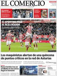 Portada de El Comercio - Gijón (Espa&ntilde;a)
