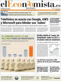 Portada de El Economista (Espa&ntilde;a)