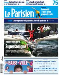Portada de Le Parisien (Francia)
