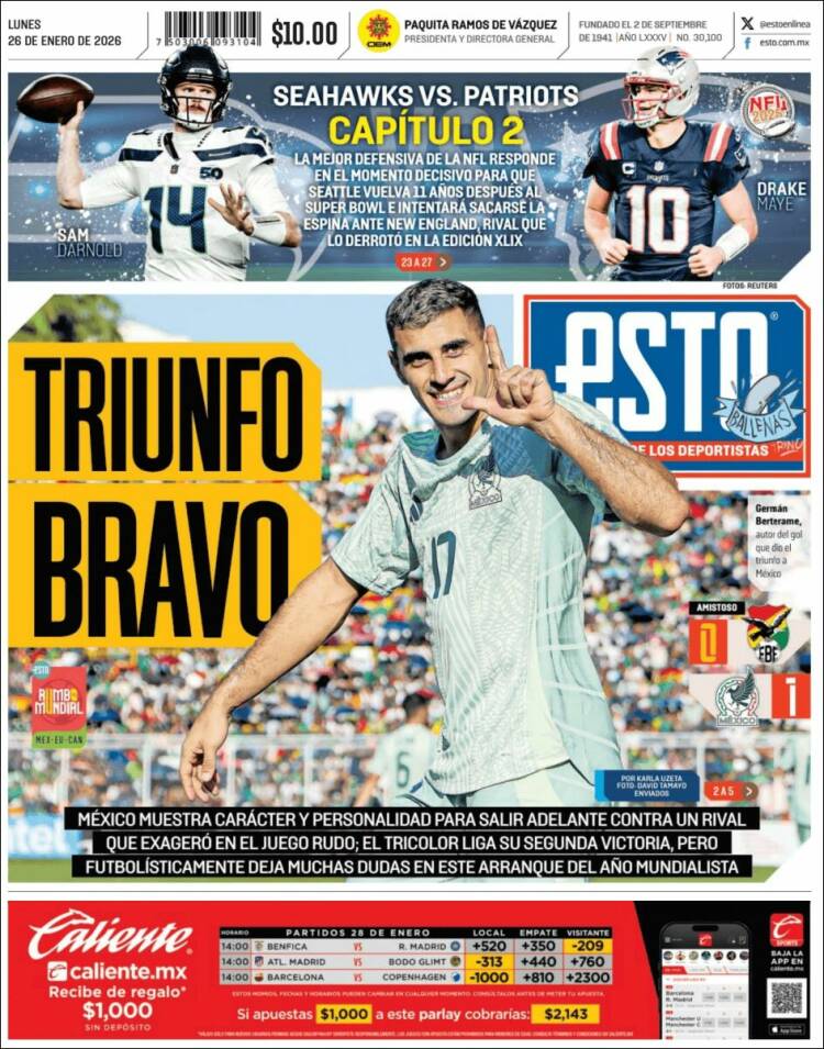 Portada de Esto (M&eacute;xico)