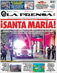 Portada de La Prensa (M&eacute;xico)