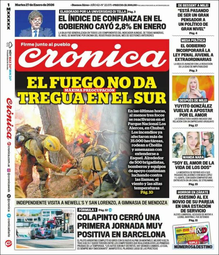 Portada de La Voz del Chaco (Argentina)