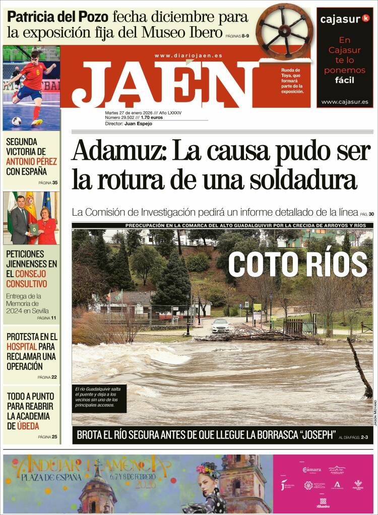 Portada de Diario Jaén (Espa&ntilde;a)