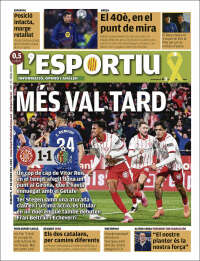 Portada de L'Esportiu (Espagne)