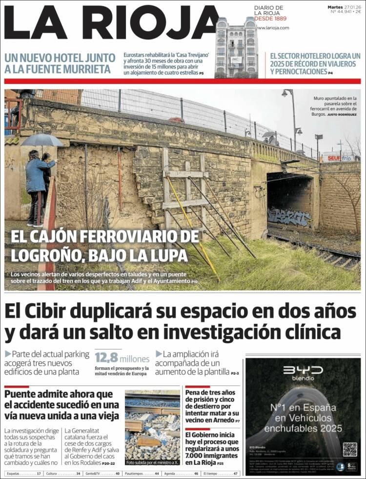 Portada de La Rioja (Espa&ntilde;a)