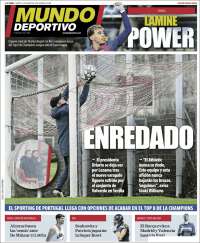 Portada de Mundo Deportivo Bizkaia (Espagne)