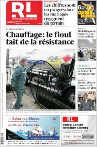 Portada de Le Republicain Lorrain (Francia)