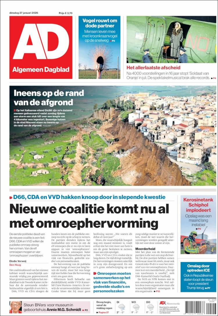 Portada de AD (Pa&iacute;ses Bajos)