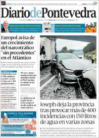 Portada de Diario de Pontevedra (Espa&ntilde;a)