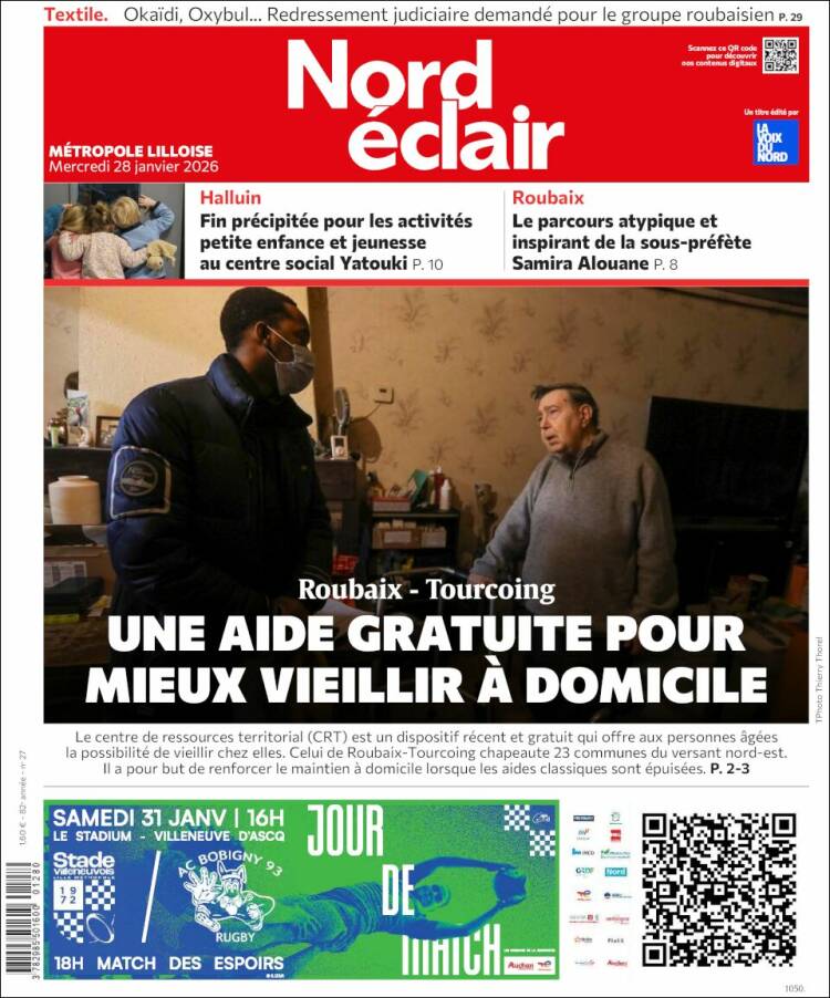 Portada de Nord Éclair (Francia)