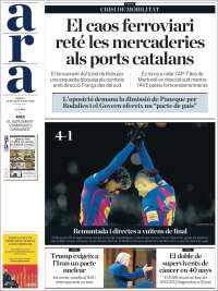 Portada de Ara (Spain)