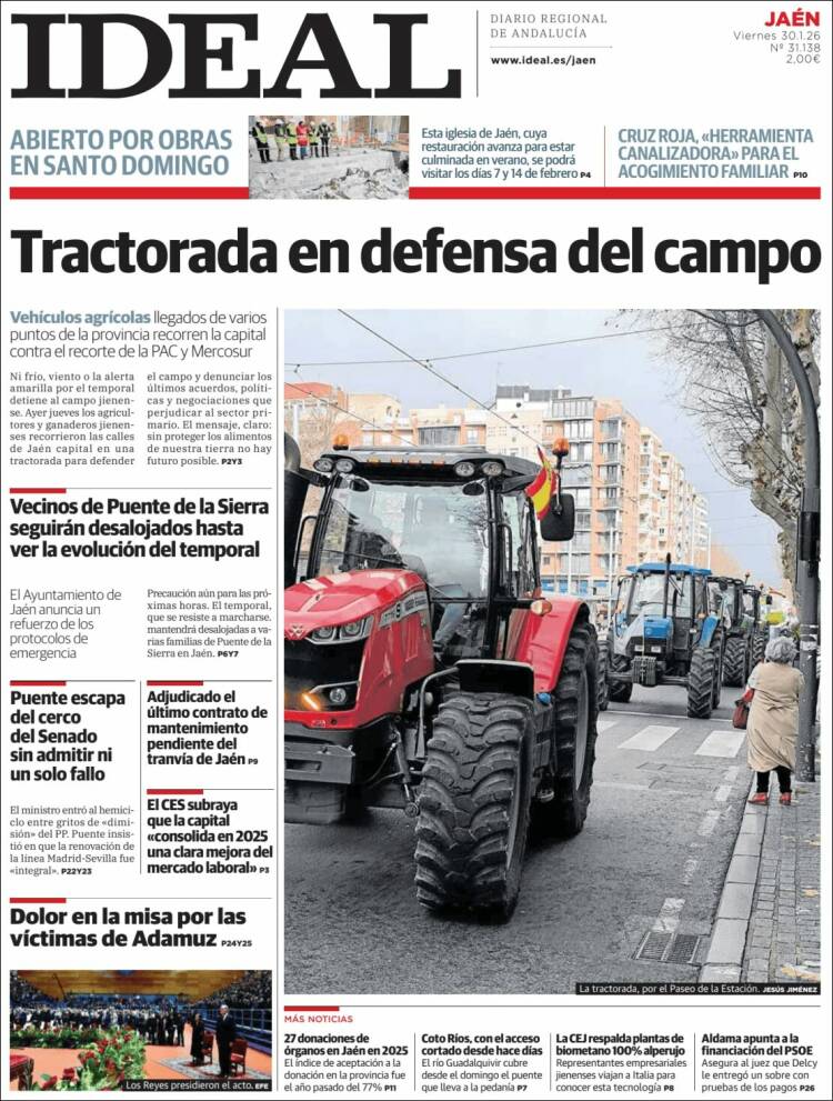 Portada de El Ideal de Jaén (Spain)