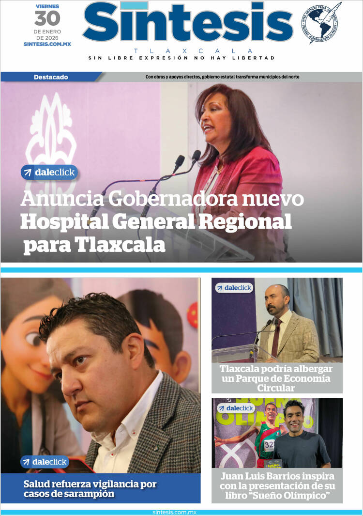 Portada de Síntesis de Tlaxcala (M&eacute;xico)