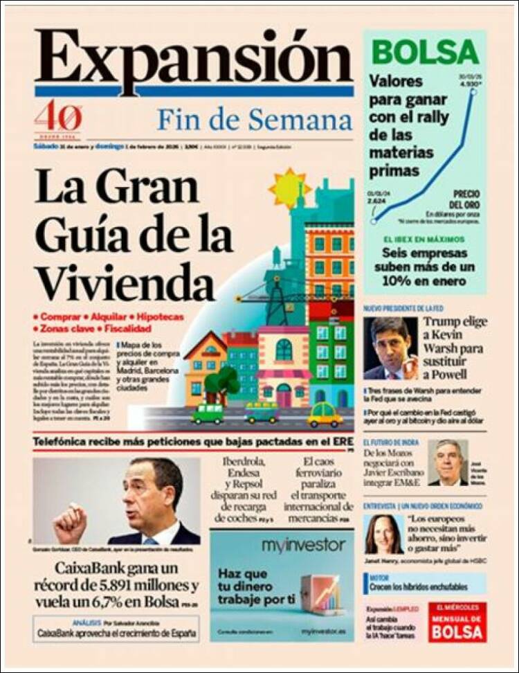 Portada de Expansión (Espa&ntilde;a)