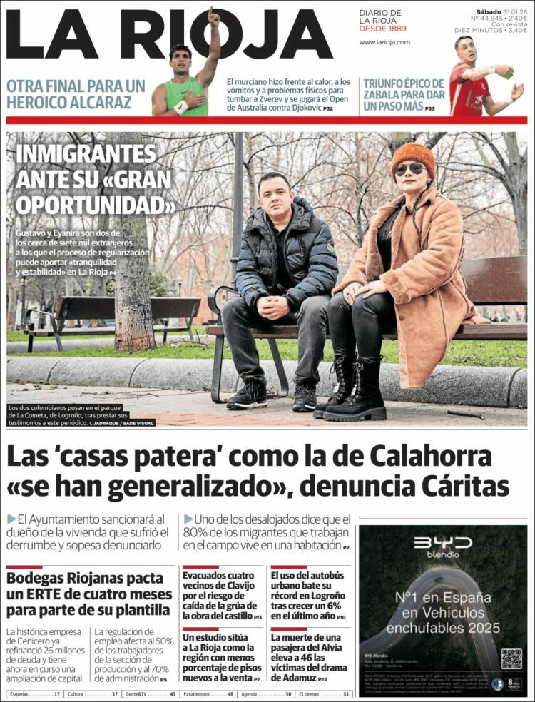 Portada de La Rioja (Espa&ntilde;a)