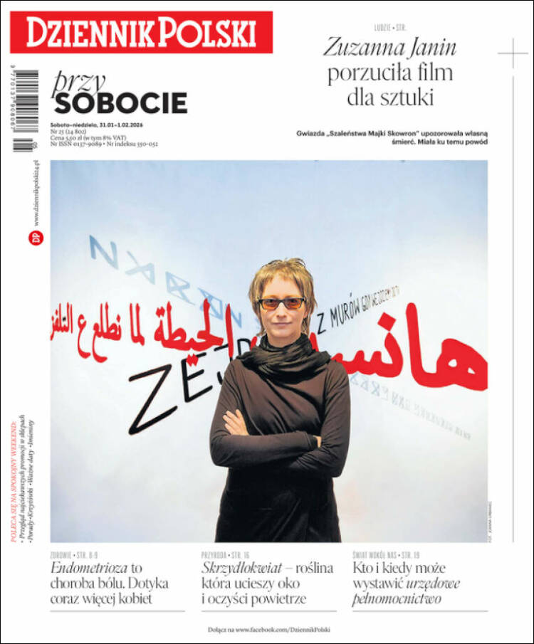 Portada de Dziennik (Polonia)