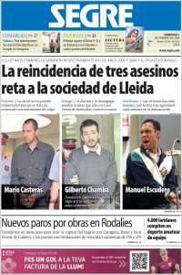 Portada de Segre  (Espa&ntilde;a)