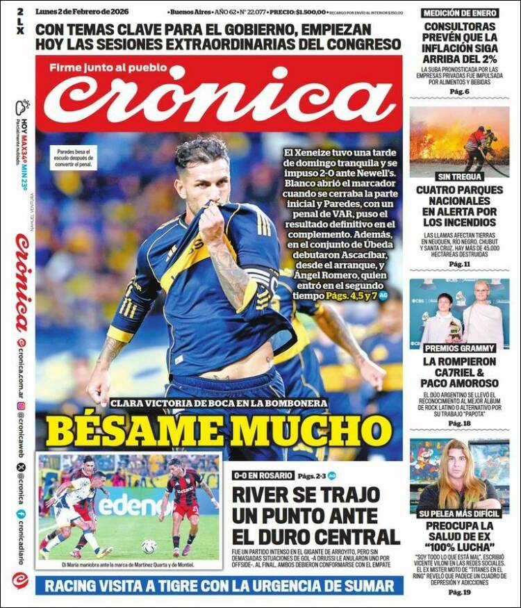 Portada de La Voz del Chaco (Argentina)