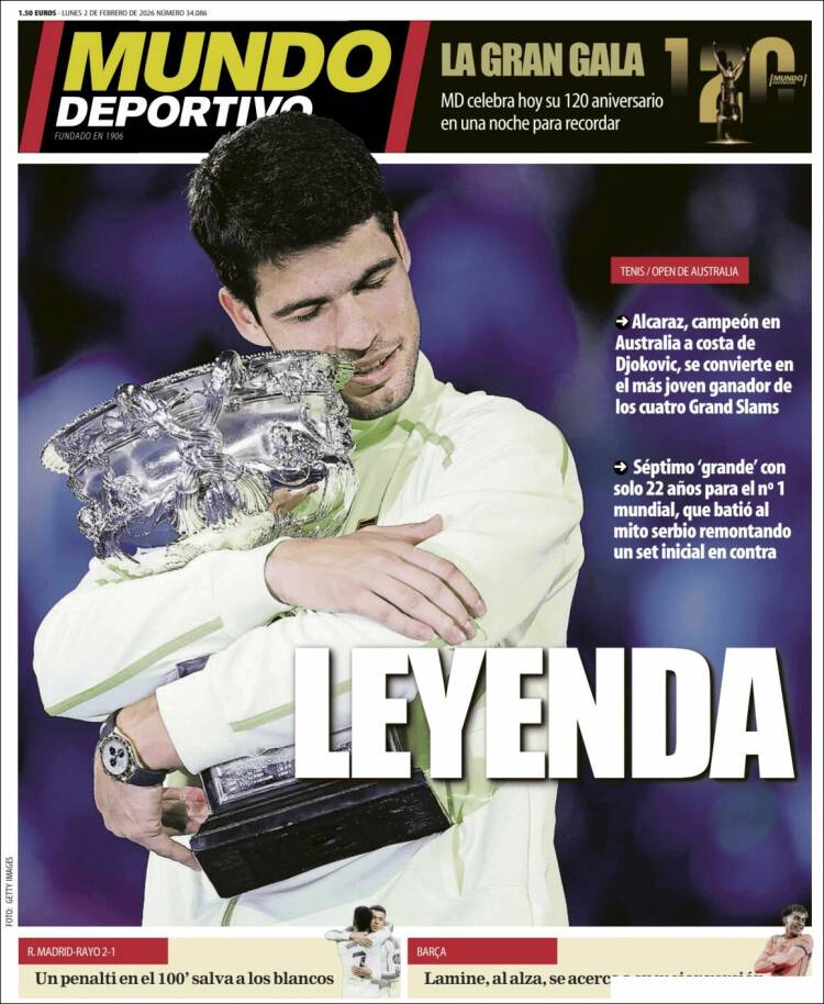Portada de El Mundo Deportivo (Espa&ntilde;a)