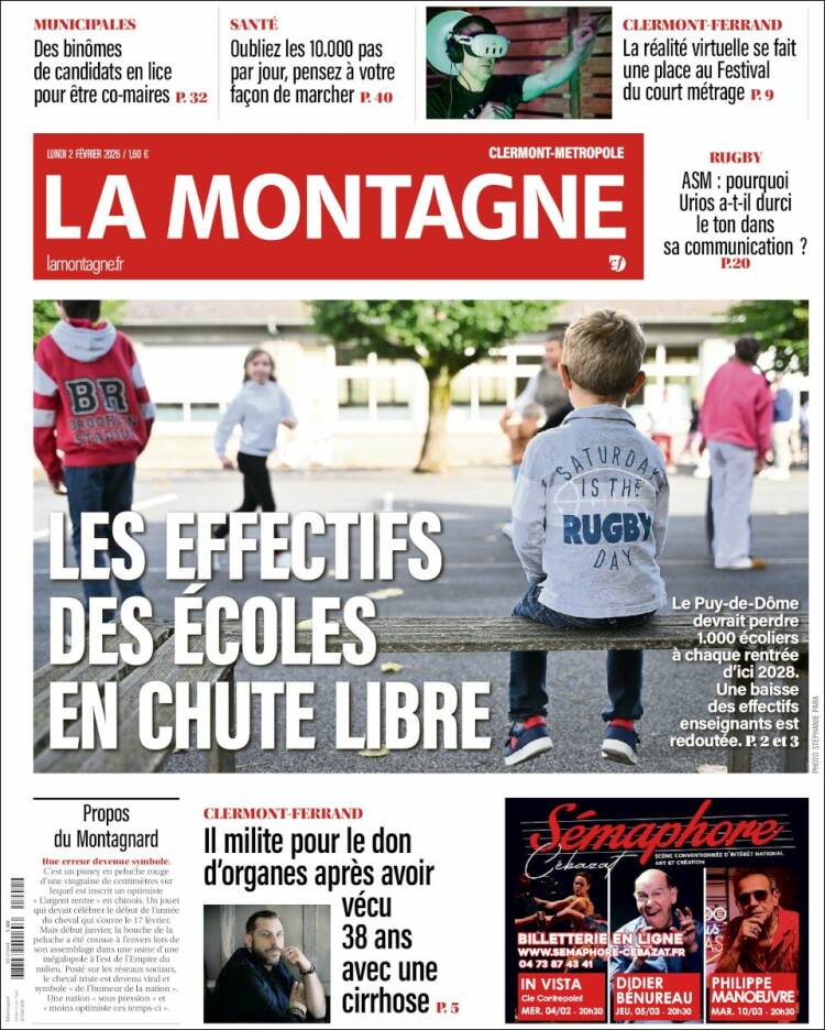 Portada de La Montagne (France)