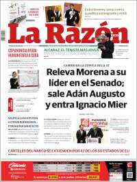 Portada de La Razón (Mexico)