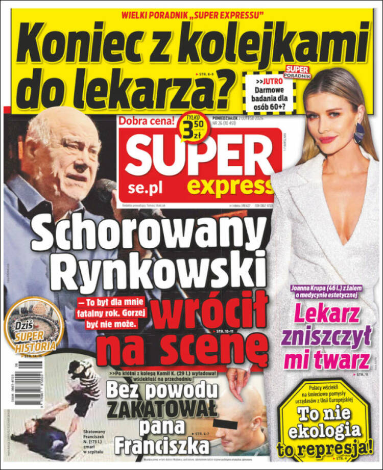 Portada de Super Express (Polonia)
