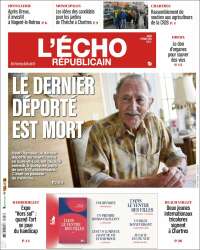 Portada de L'Echo Républicain (France)