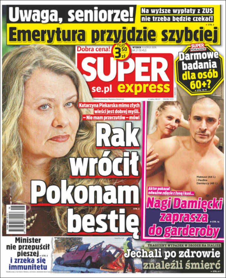 Portada de Super Express (Polonia)