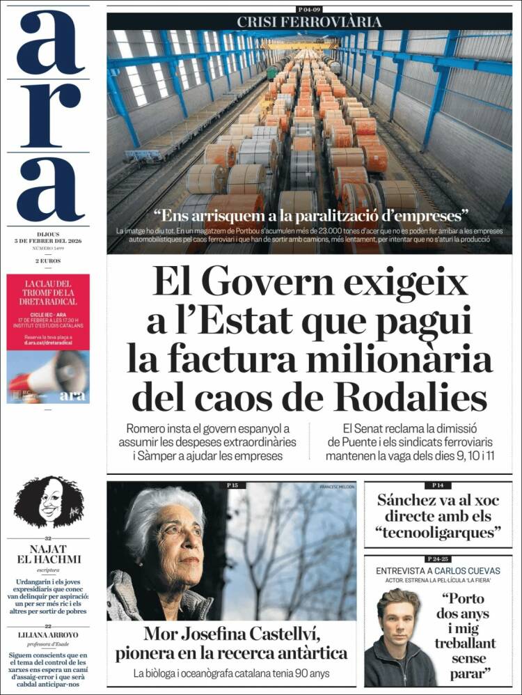 Portada de Ara (Espa&ntilde;a)