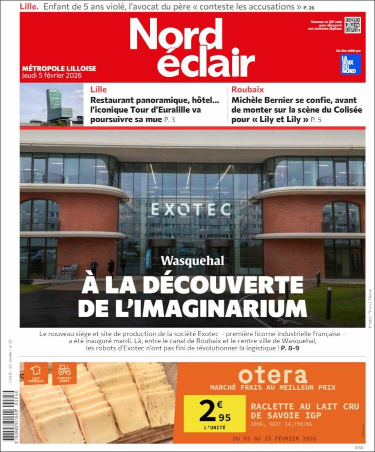 Portada de Nord Éclair (Francia)