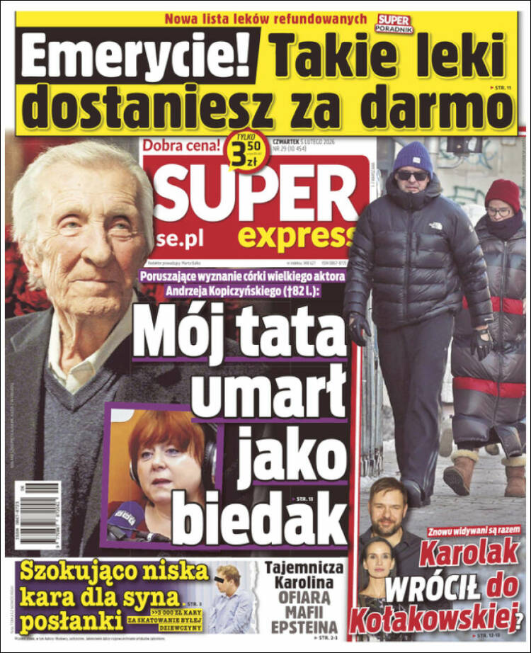 Portada de Super Express (Polonia)