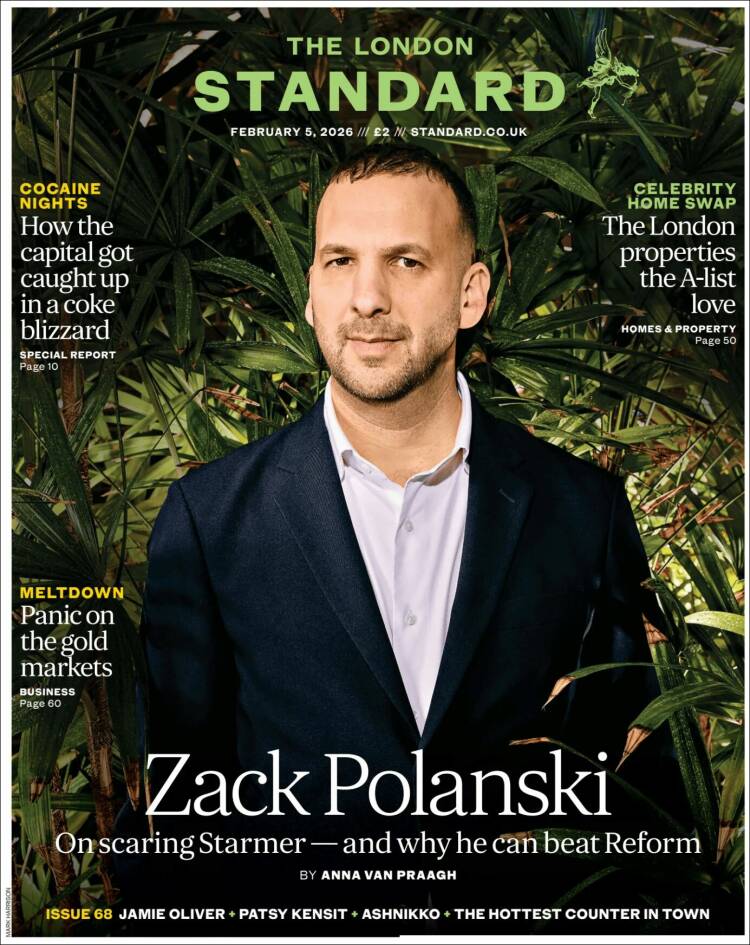 Portada de Evening Standard (United Kingdom)