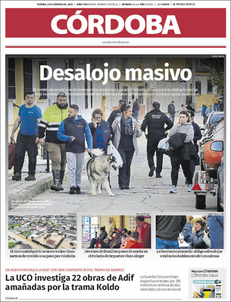 Portada de Diario de Córdoba (Espa&ntilde;a)