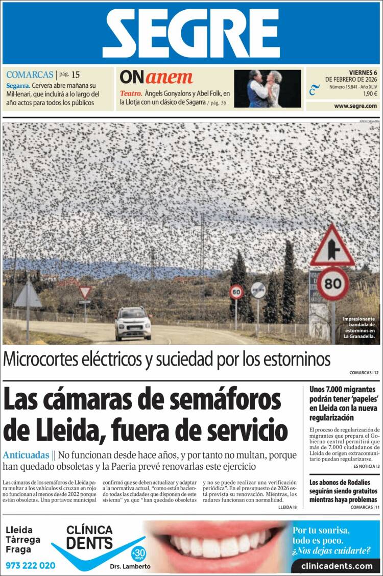 Portada de Segre  (Espa&ntilde;a)