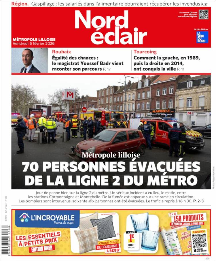Portada de Nord Éclair (Francia)