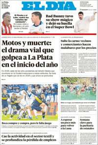Portada de El Día de la Plata (Argentina)