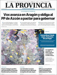 Portada de La Provincia (Espa&ntilde;a)