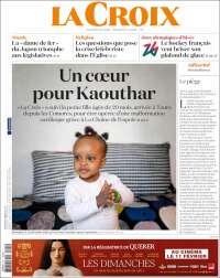 Portada de La Croix (Francia)