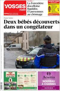 Portada de Vosges Matin (France)