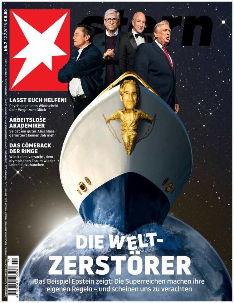 Portada de Stern (Alemania)