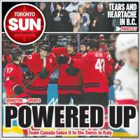 Portada de The Toronto Sun (Canad&aacute;)
