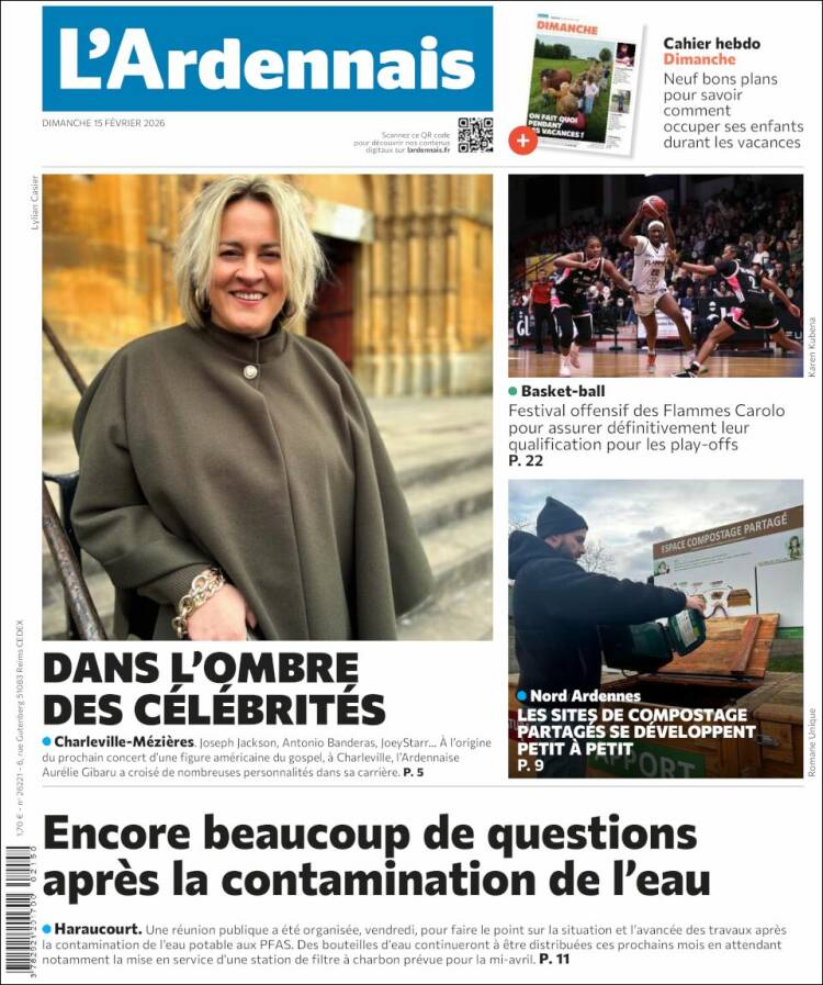 Portada de L'Ardenais (Francia)