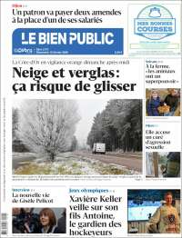 Portada de Le Bien Public (Francia)