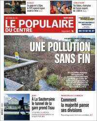 Portada de Le Populaire du Centre (Francia)