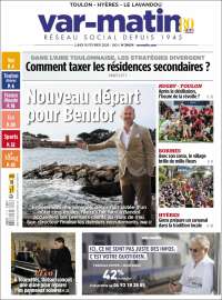 Portada de Var-Matin (Francia)