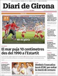Portada de Diari de Girona (Espa&ntilde;a)